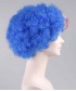 Red Blue Party Afro Wig